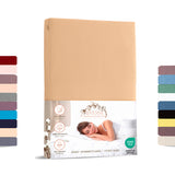 Livessa Beige Spannbettlaken
