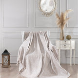 Beige Tagesdecke