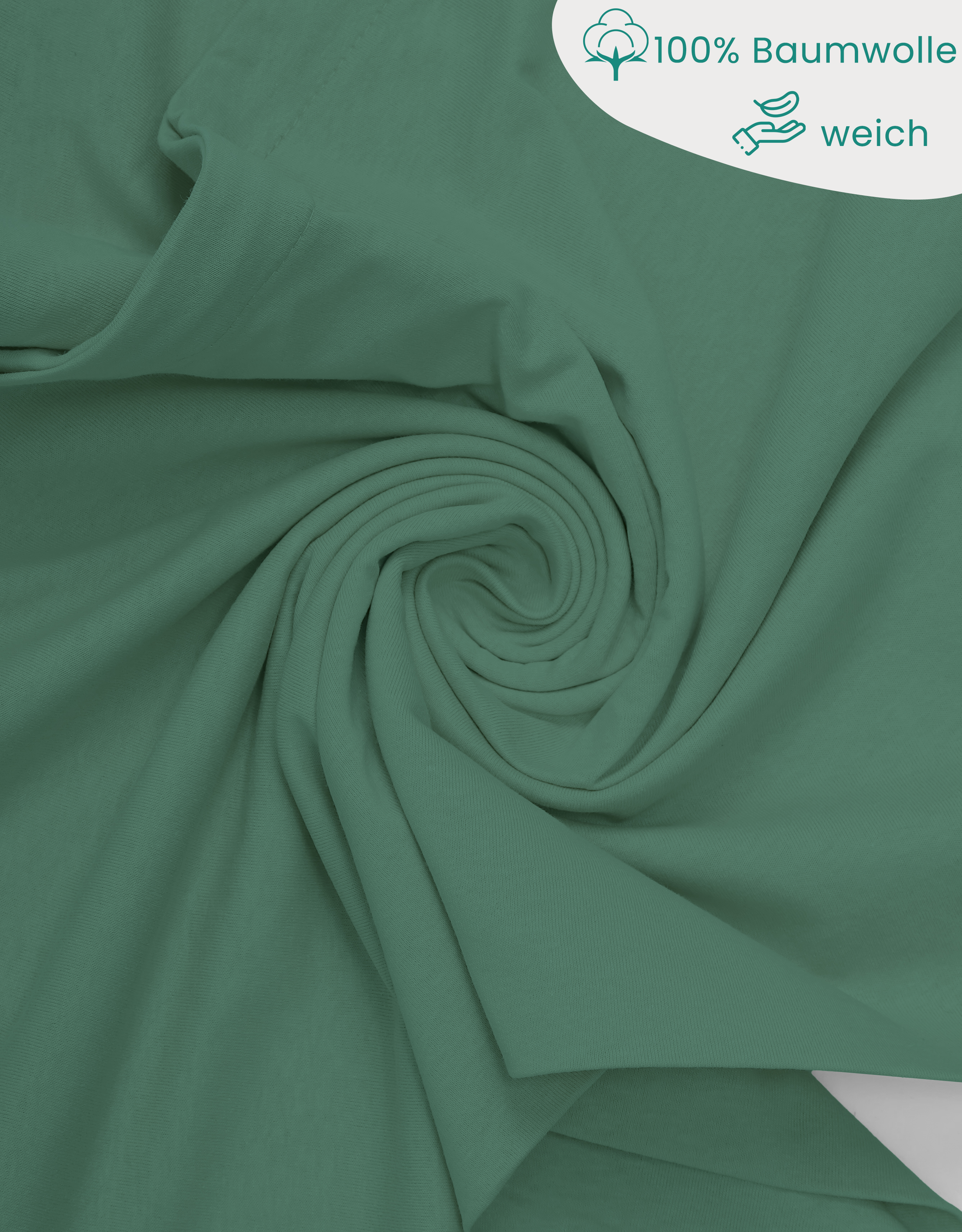 Livessa Lichtgrün Kissenbezug (2er Set)