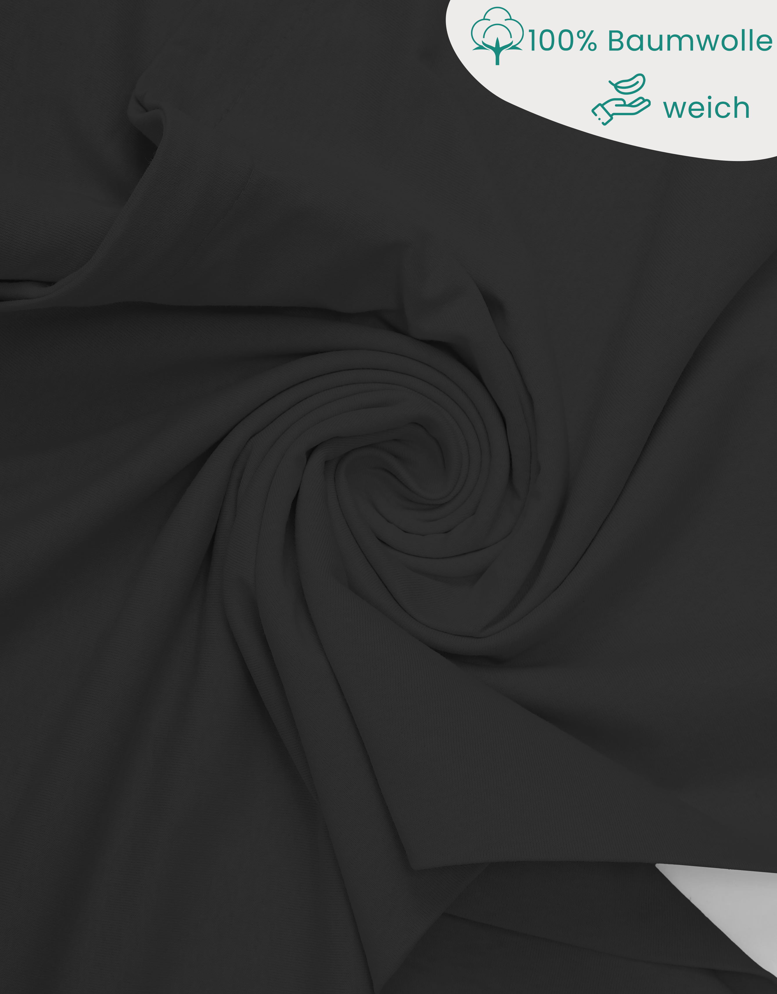 Livessa Anthrazit Kissenbezug (2er Set)