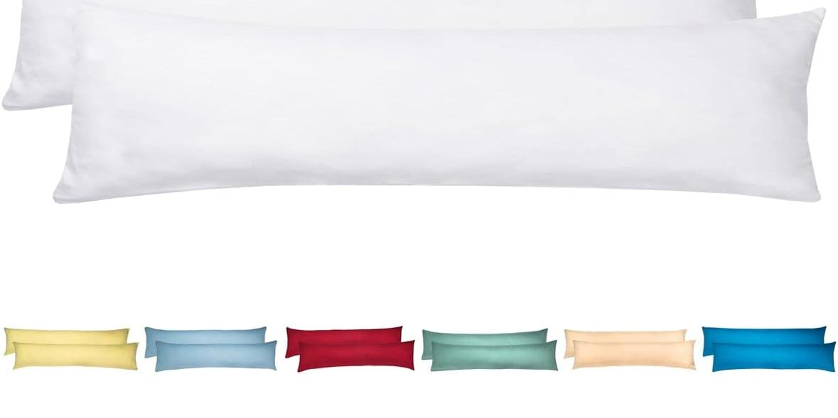 Livessa Weiß Kissenbezug (2er Set)-Livessa-40x145-Livessa