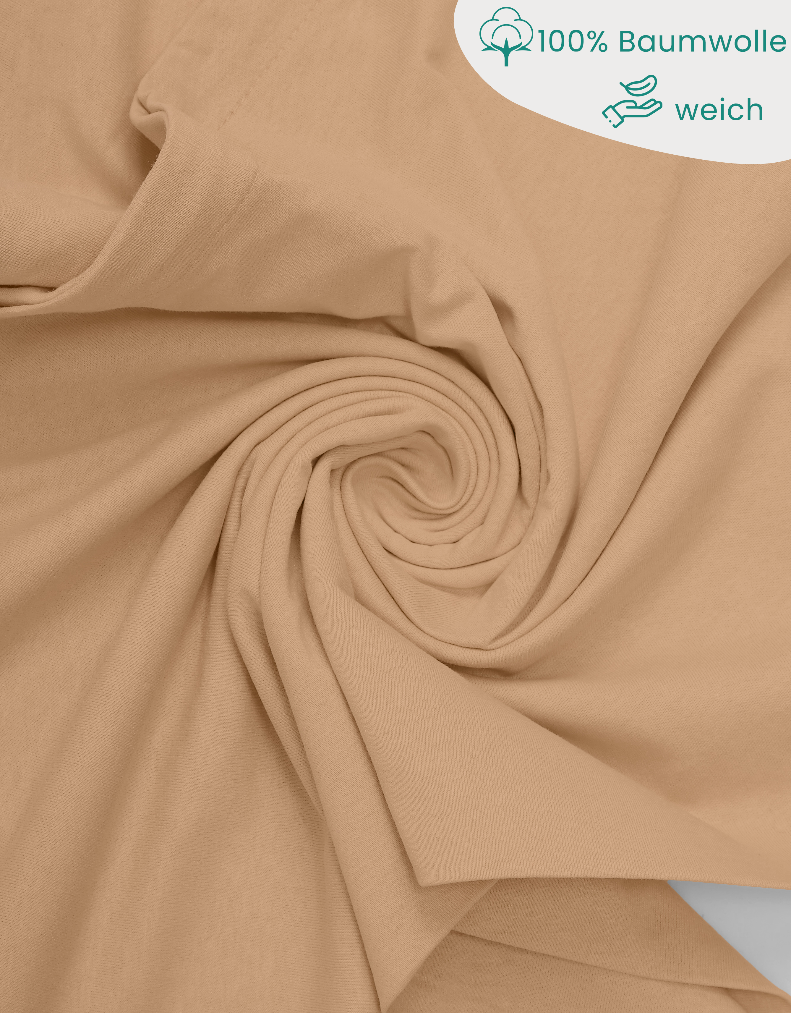 Livessa Beige Kissenbezug (2er Set)