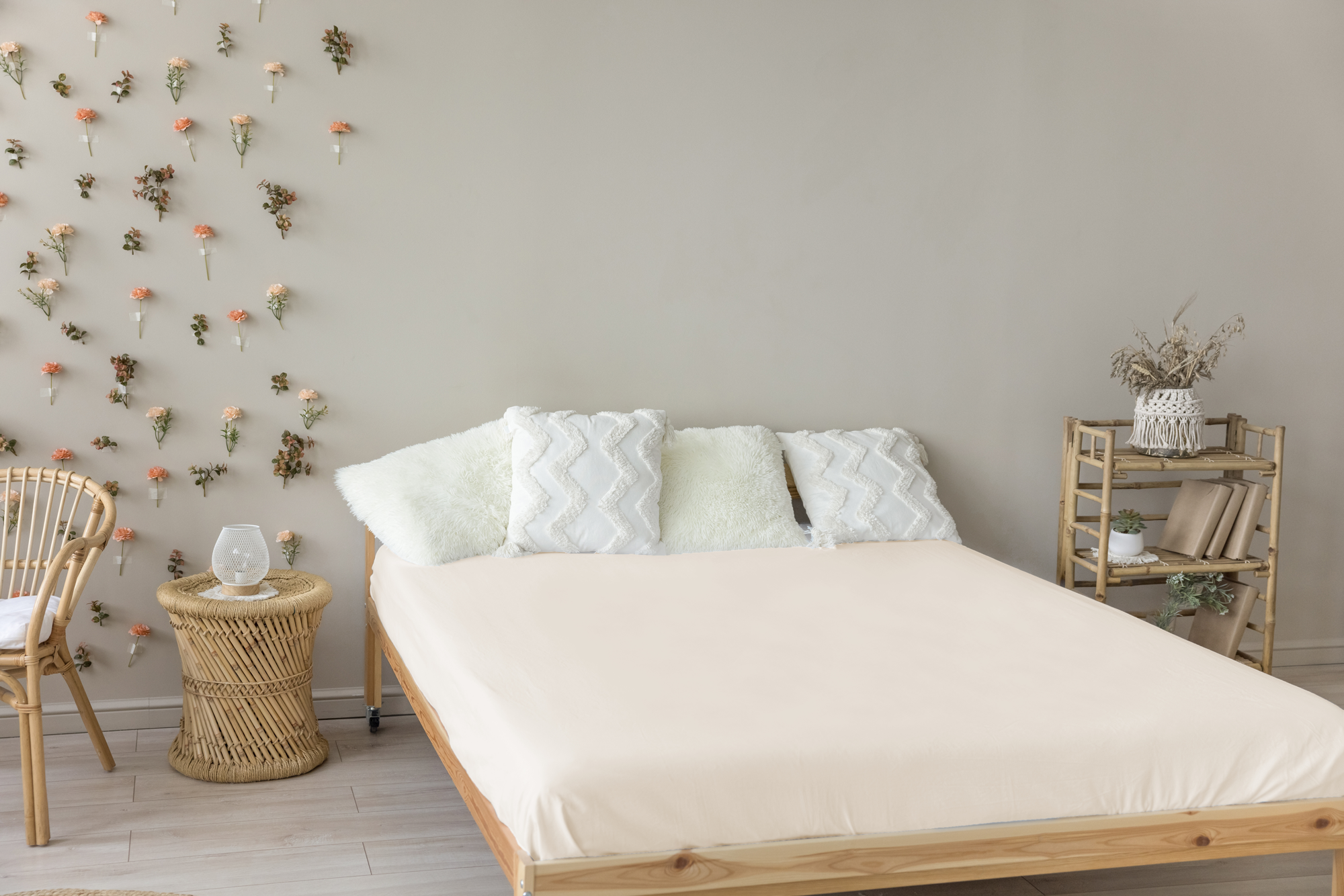 Livessa Creme Spannbettlaken