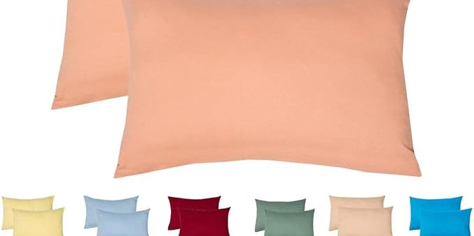 Livessa Rosa Kissenbezug (2er Set)-Livessa-40x60-Livessa