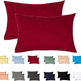 Livessa Kirschrot Kissenbezug (2er Set)-Livessa-40x60-Livessa