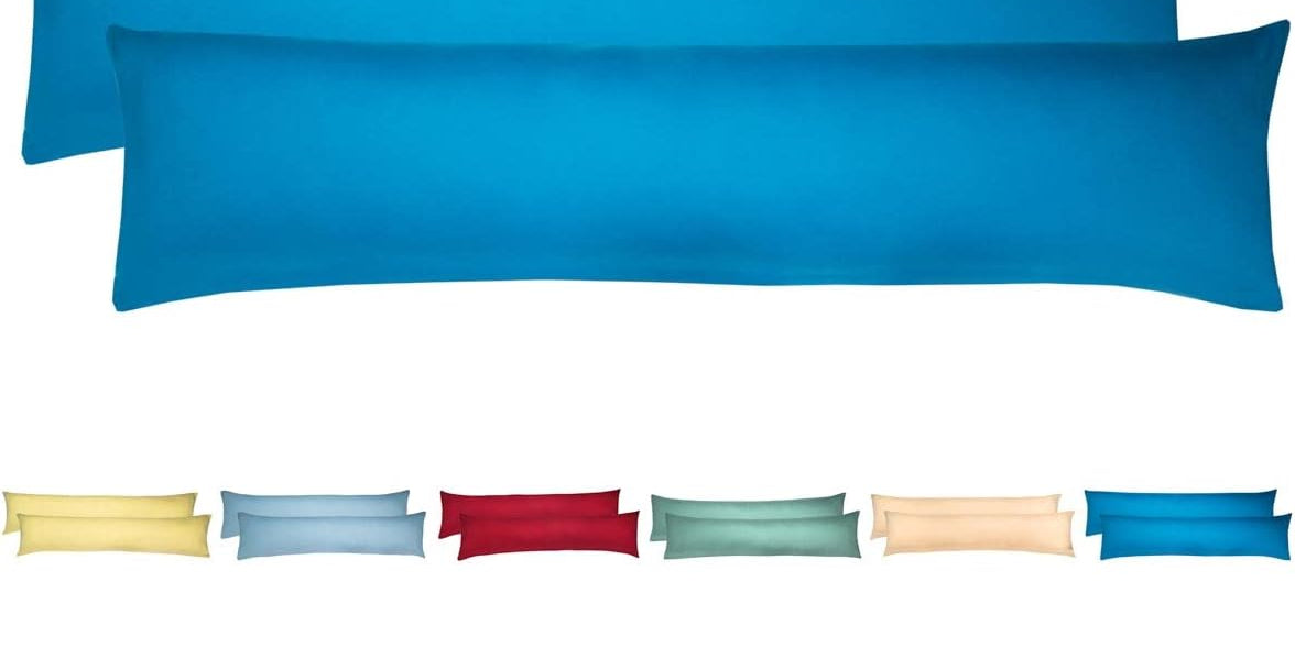 Livessa Dunkeltürkis Kissenbezug (2er Set)-Livessa-40x145-Livessa