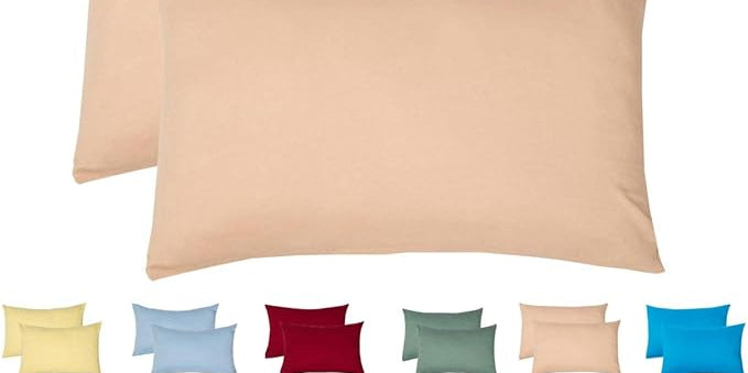 Livessa Beige Kissenbezug (2er Set)-Livessa-40x60-Livessa