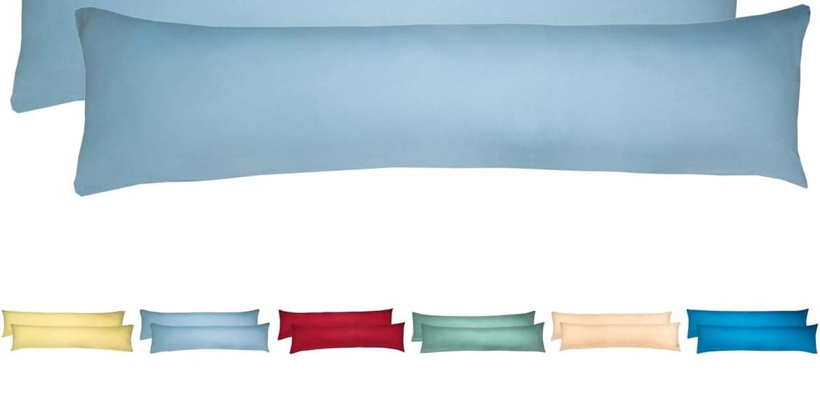 Livessa Eisblau Kissenbezug (2er Set)-Livessa-40x145-Livessa