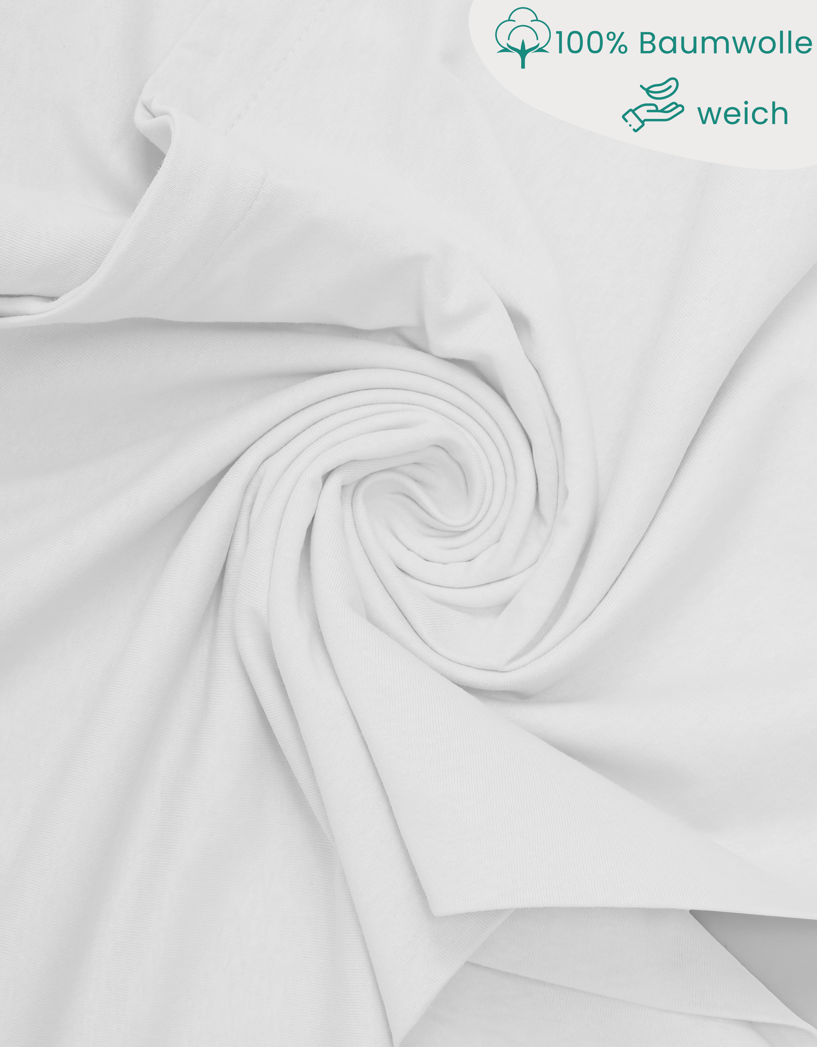 Livessa Weiß Kissenbezug (2er Set)