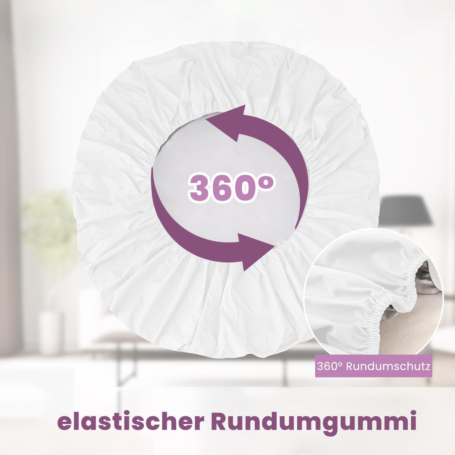 Livessa Fitted-Rundumgummi Matratzenschoner