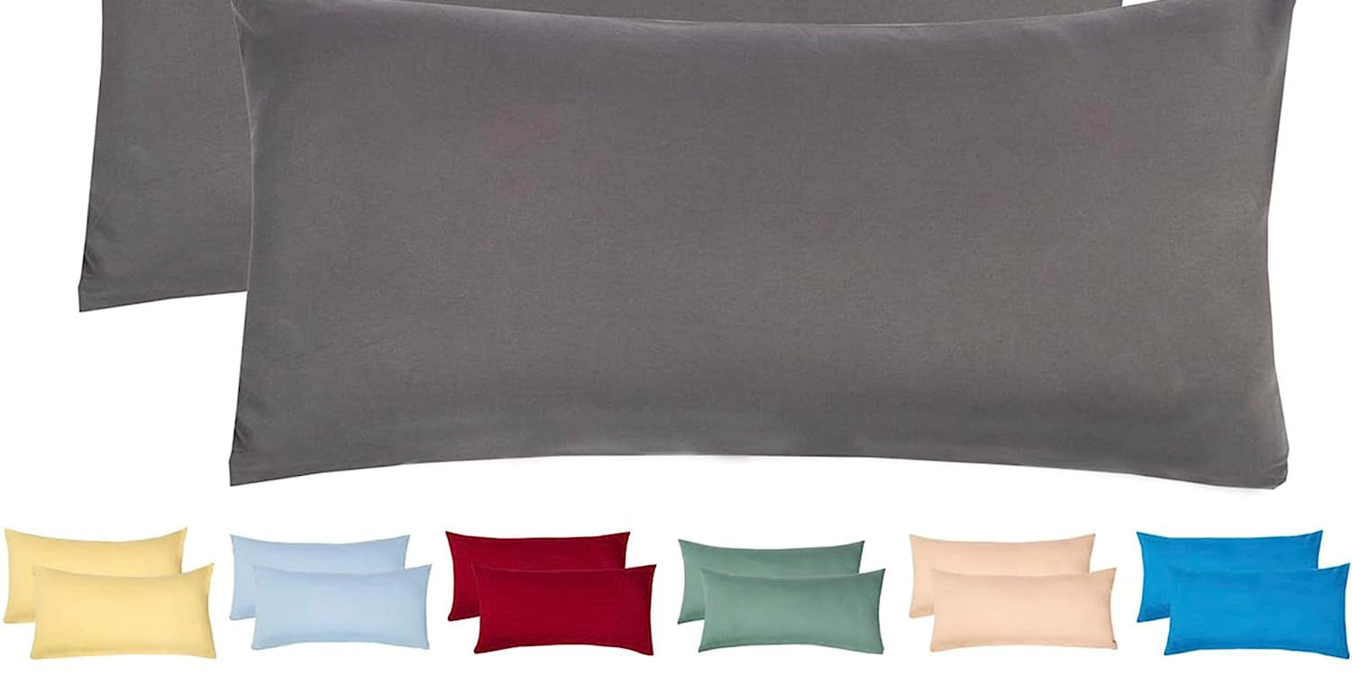 Livessa Anthrazit Kissenbezug (2er Set)-Livessa-40x80-Livessa