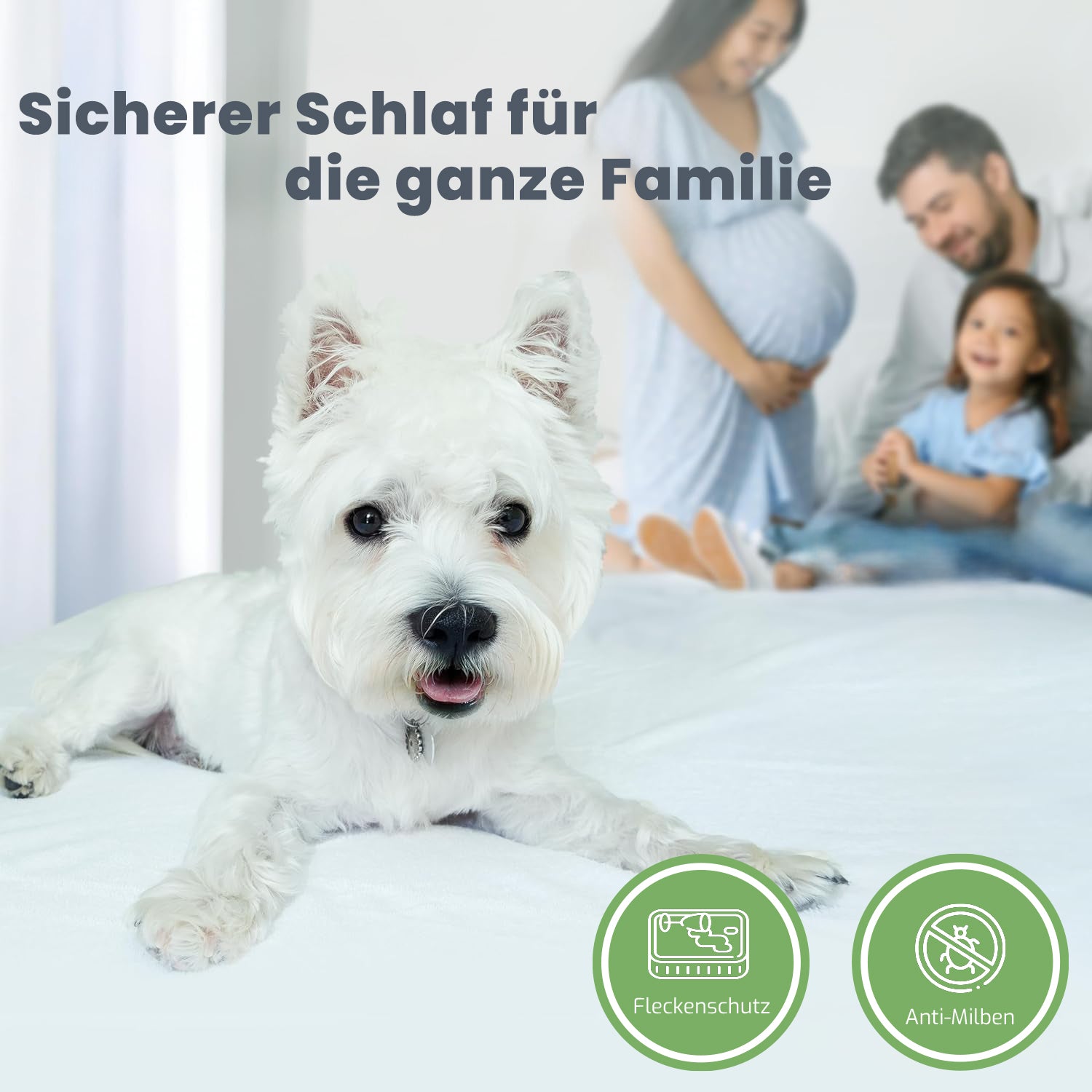 Livessa vier-Eckgummi Matratzenschoner