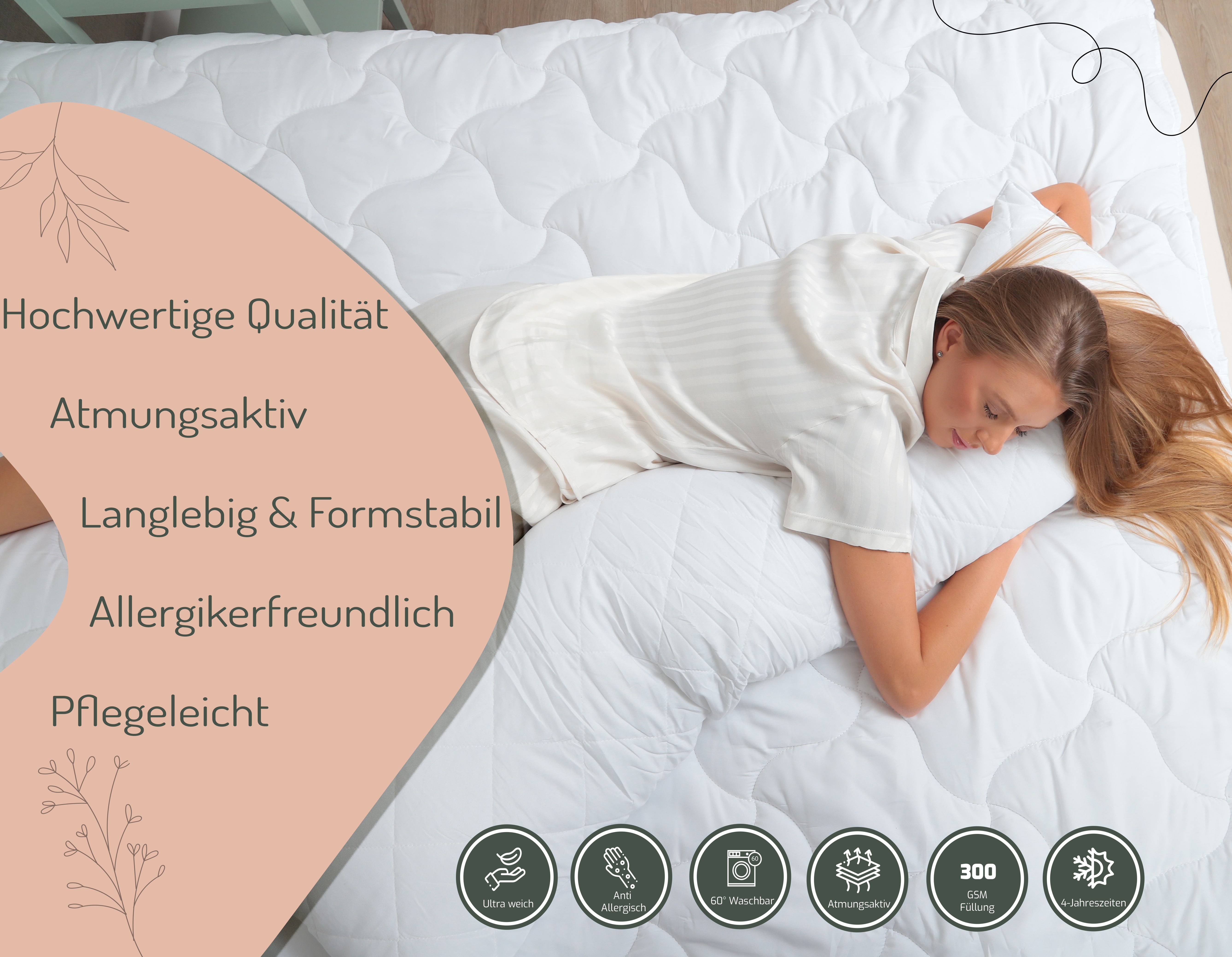 Hotel Bedarf Livessa Bettdecke