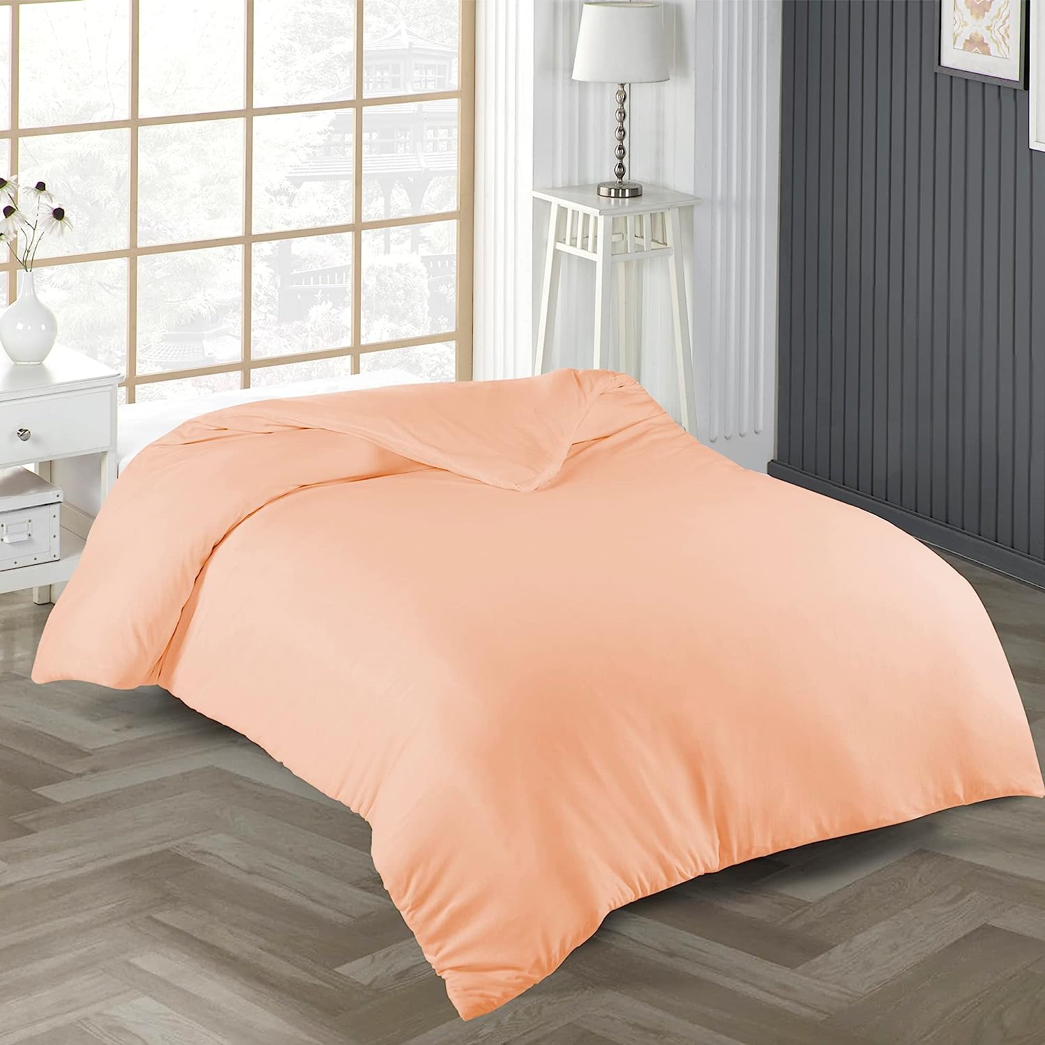 Livessa Heller Lachs Bettbezug-Livessa-Livessa