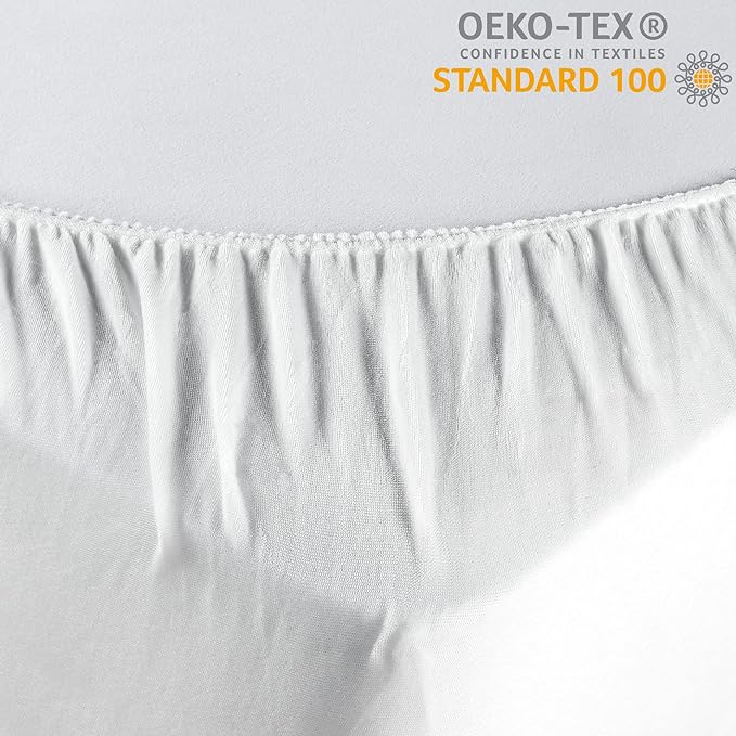 Limenda Weiß Inkontinenz Spannbettlaken/Matratzenschoner-Livessa-Livessa