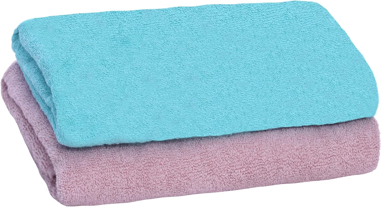 Hops Handtücher Set (Türkis - Rosa)-Hops-Livessa