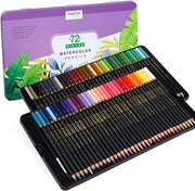 PAGOS Aquarellstifte, 72 Stück im Etui-Livessa-Livessa