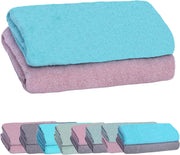 Hops Handtücher Set (Türkis - Rosa)-Hops-Livessa