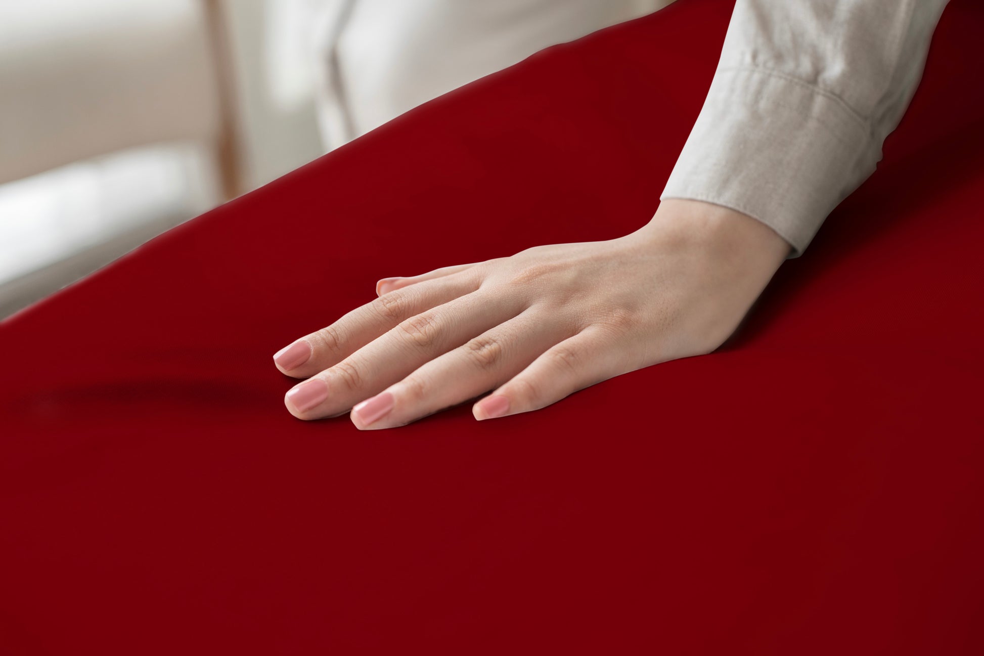 Livessa Kirschrot Spannbettlaken-Livessa-Livessa