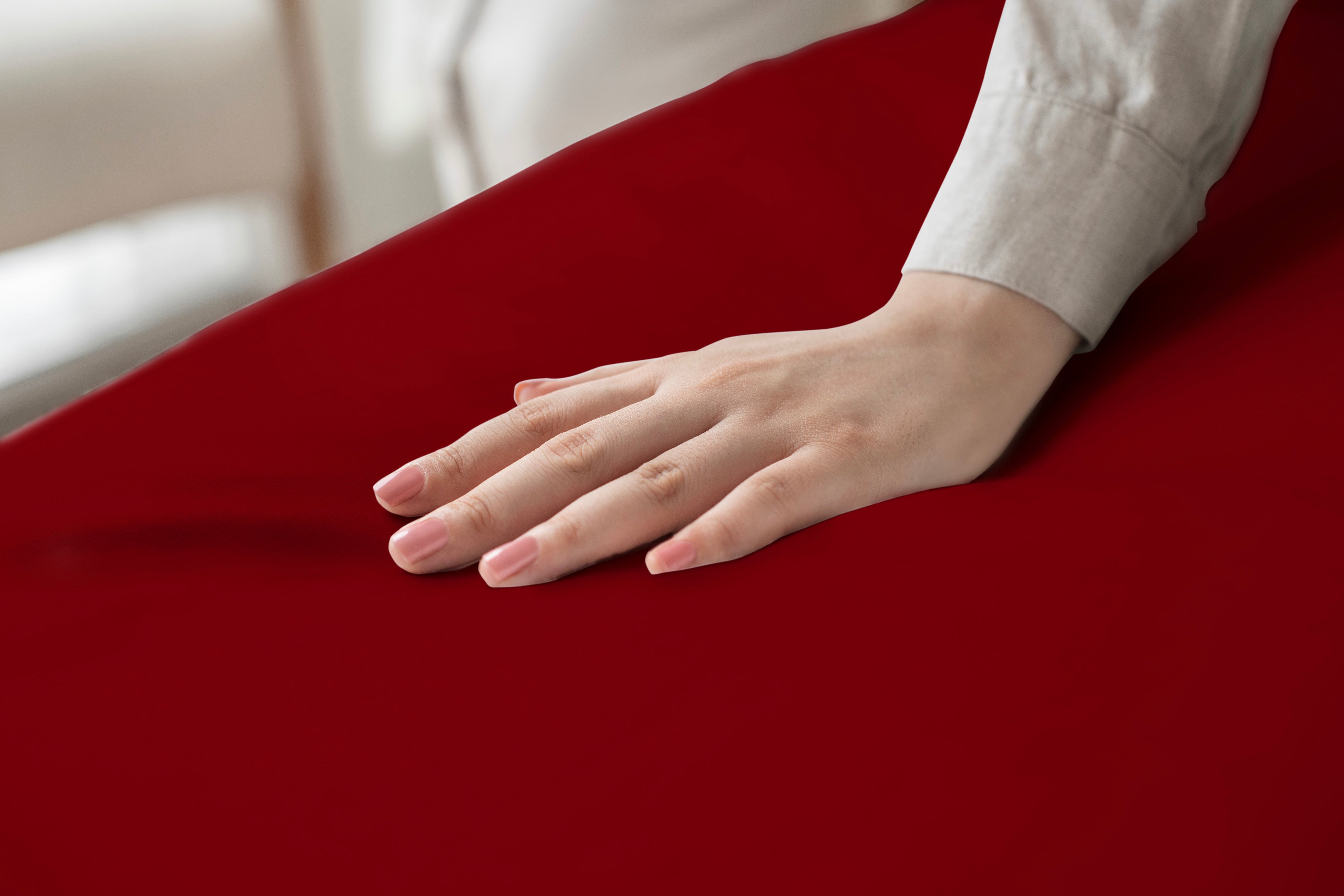 Livessa Kirschrot Spannbettlaken-Livessa-Livessa