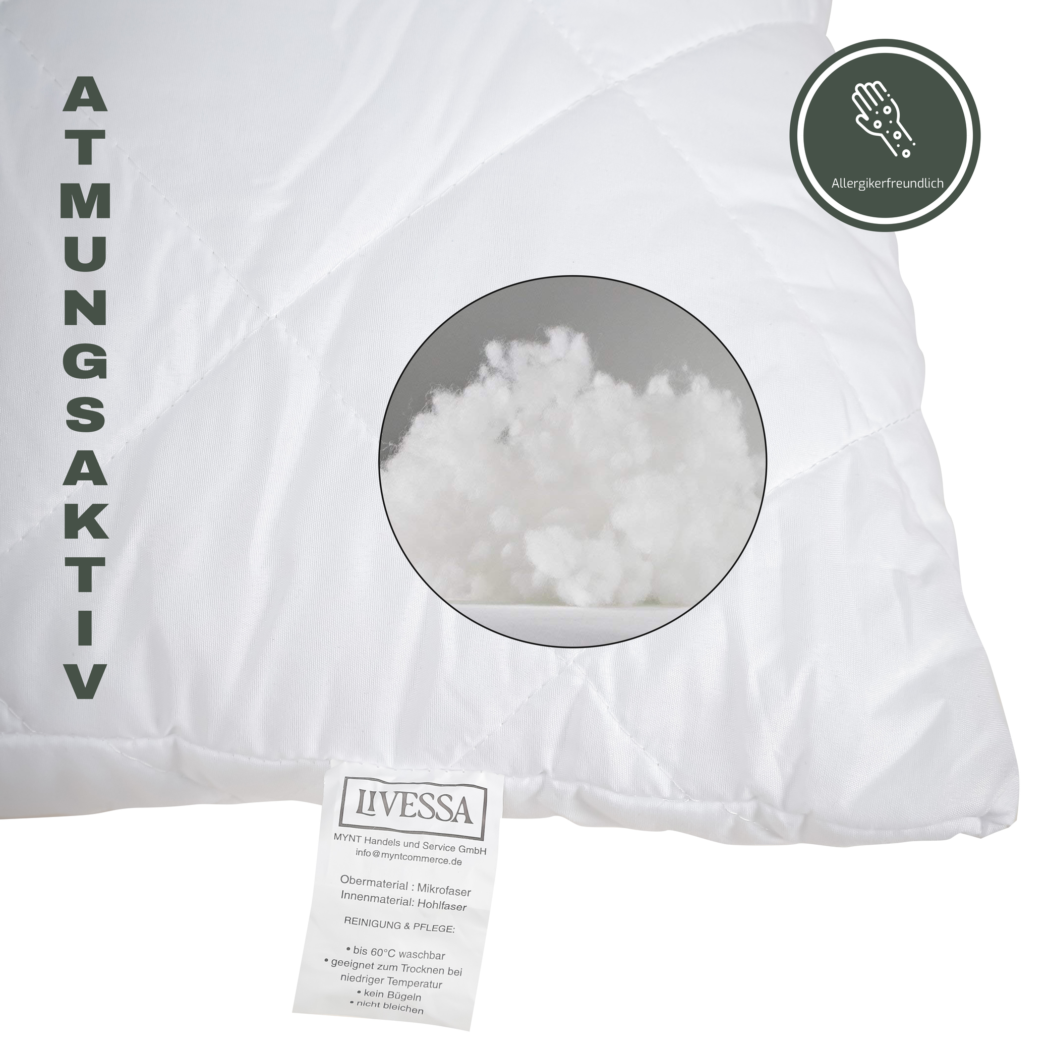 Livessa 40x80 Kopfkissen