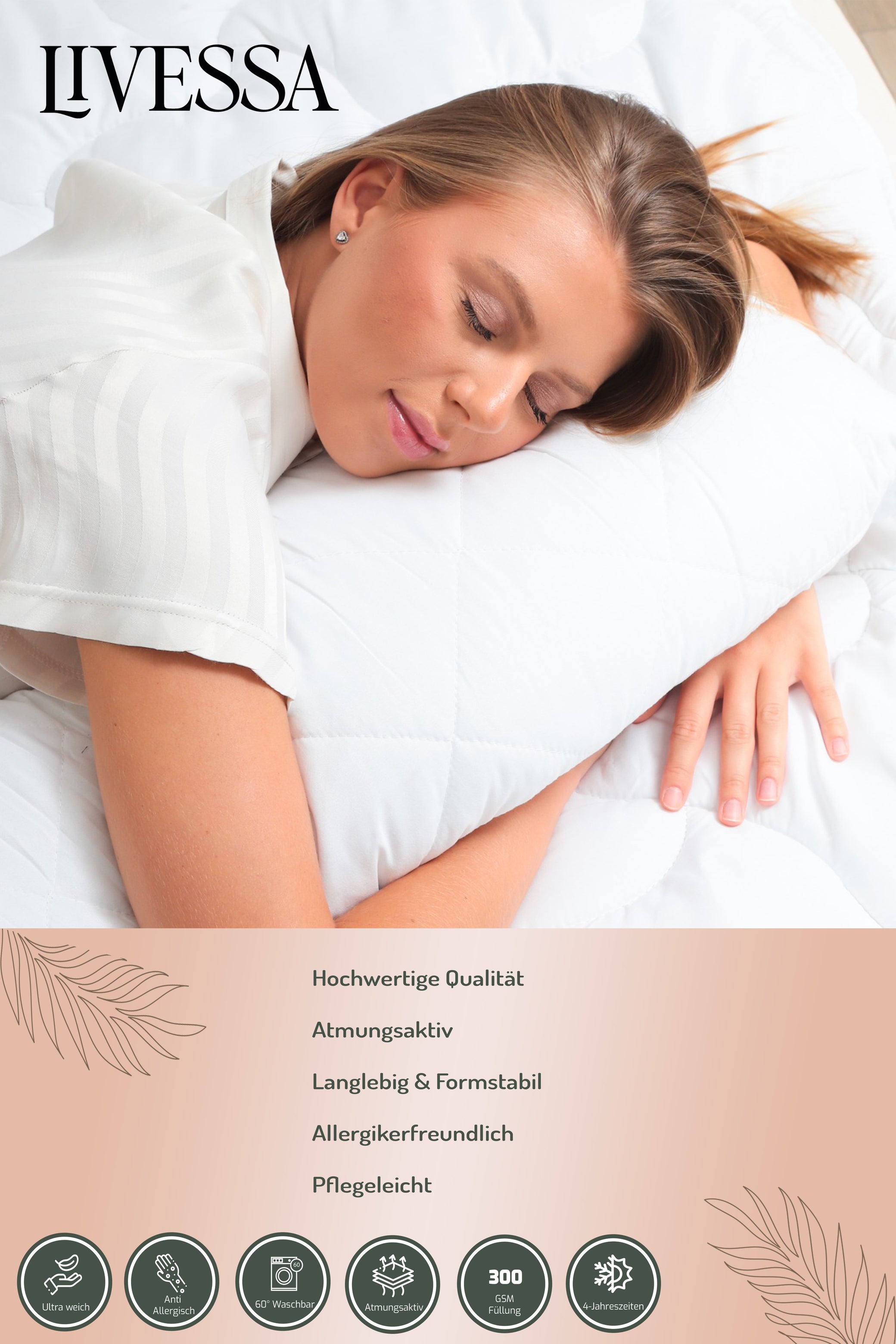 Livessa 40x80 Kopfkissen