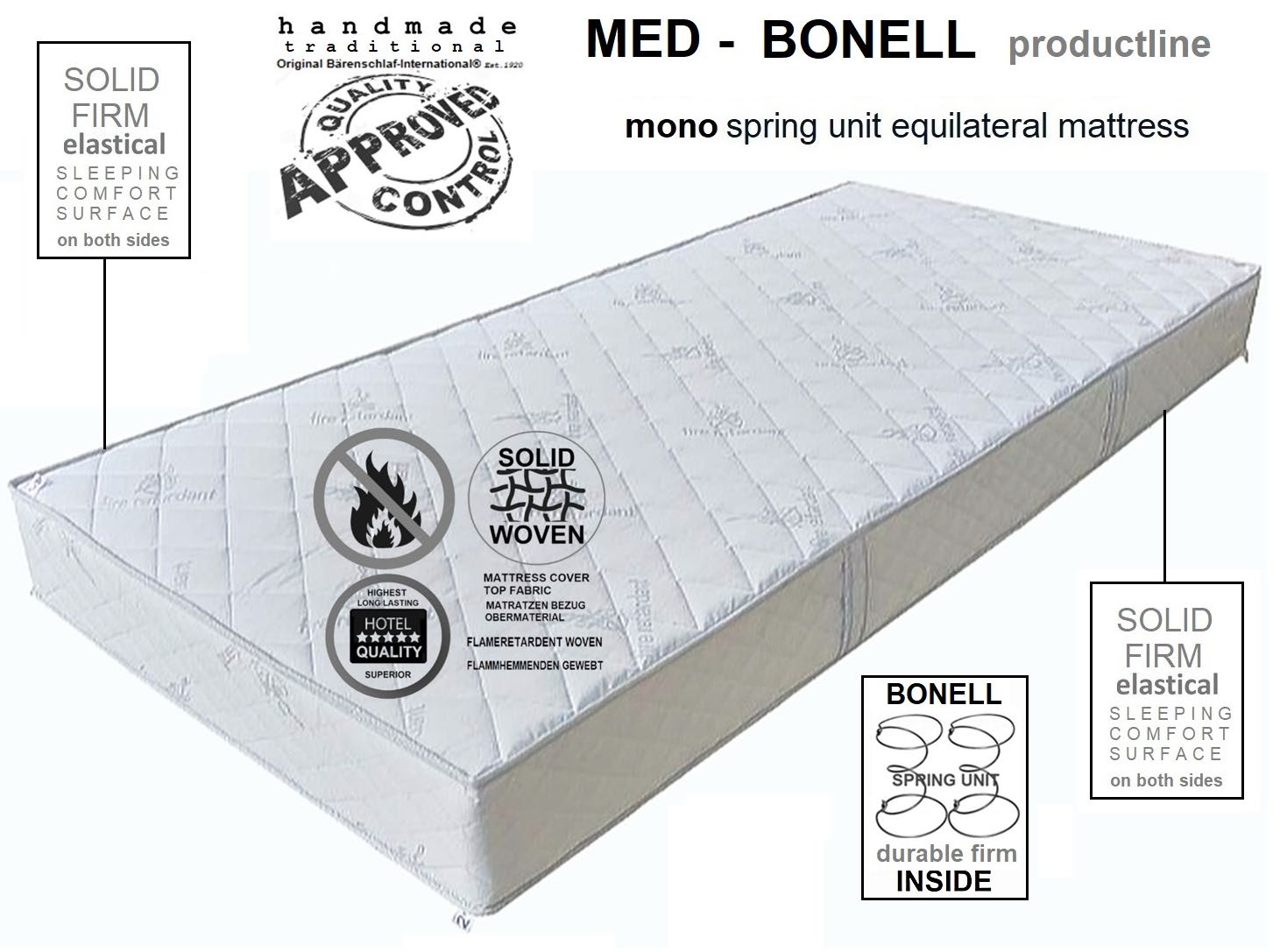 MED BONELL 15 MATRATZE