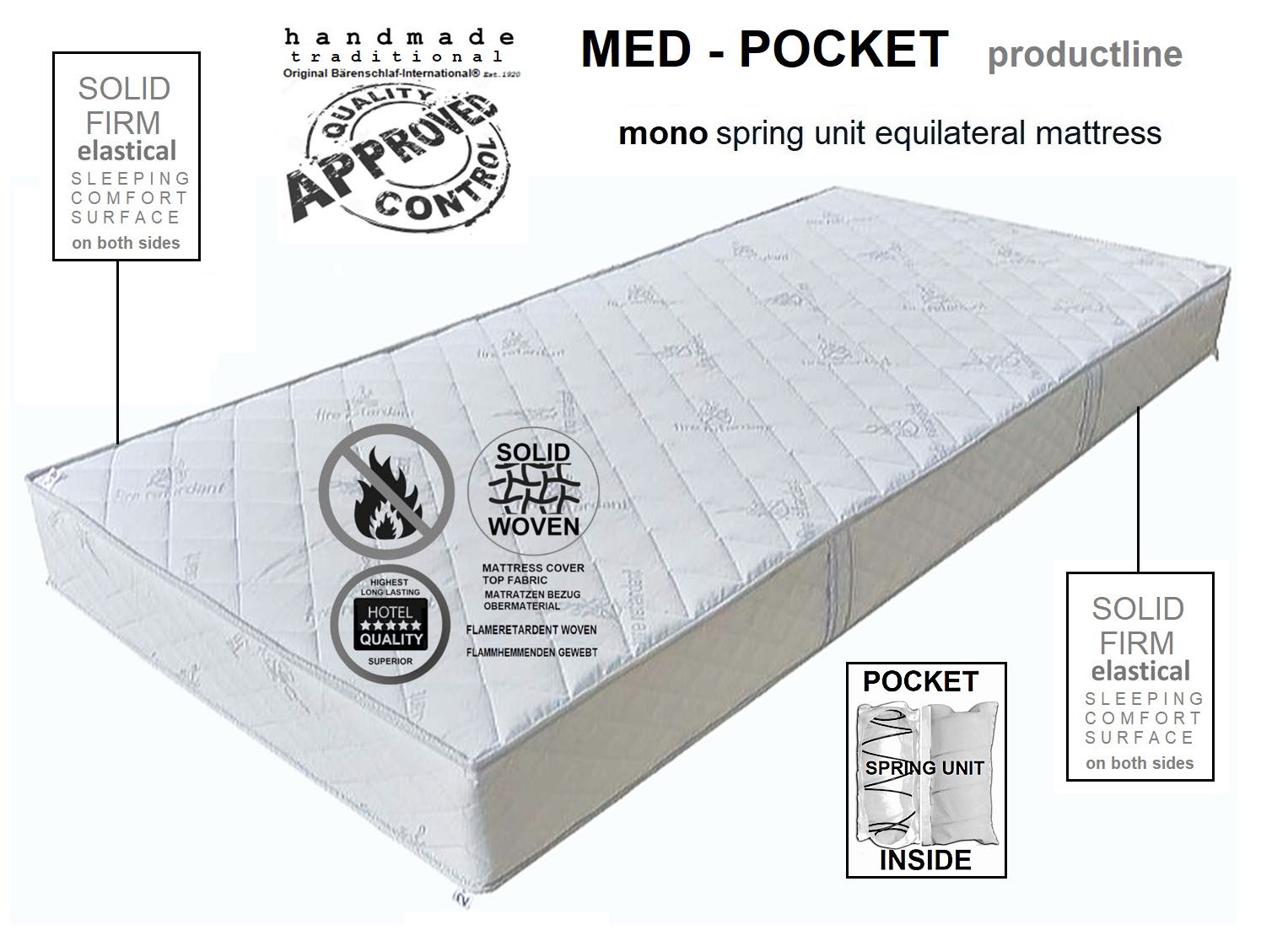 MED POCKET 17 MATRATZE