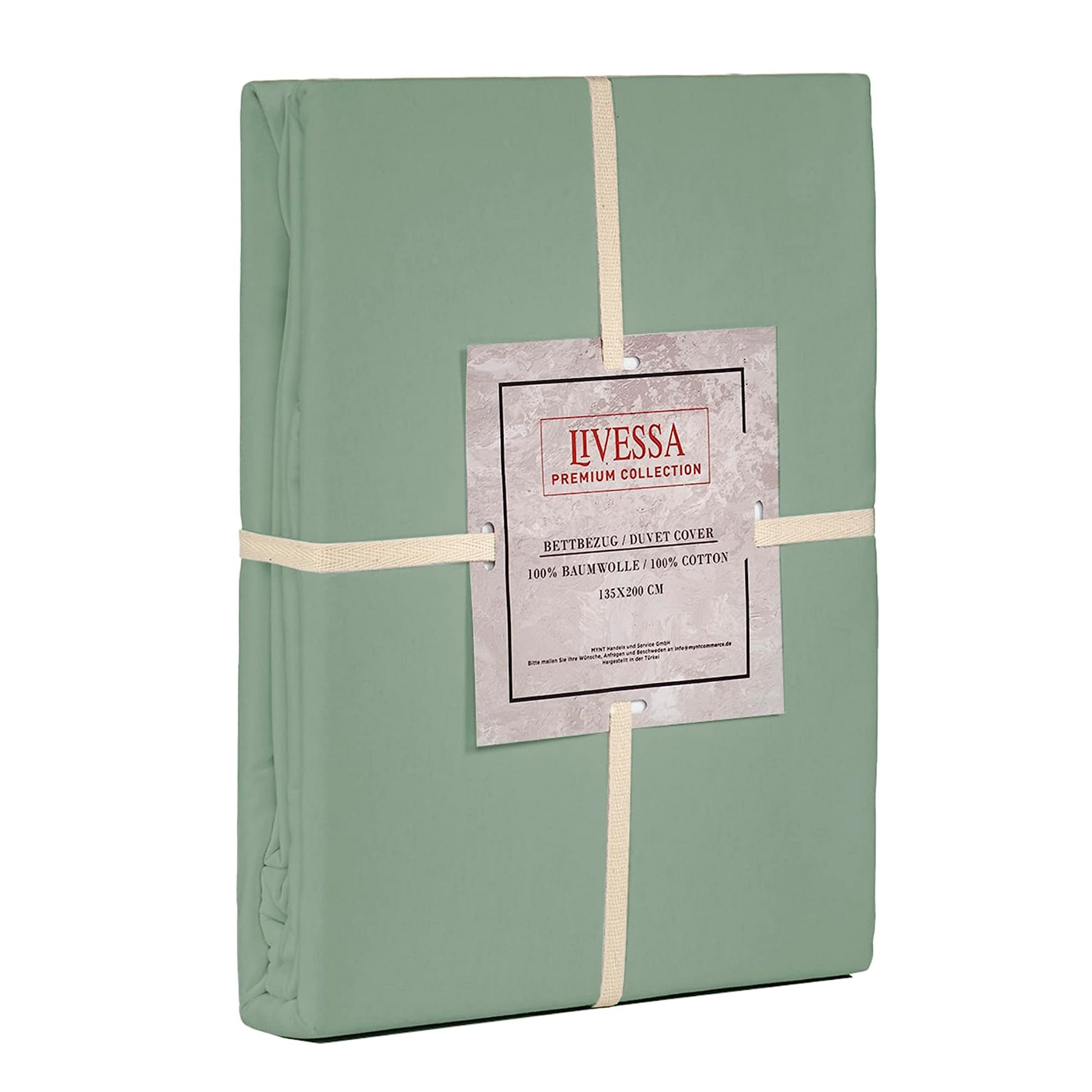 Livessa Lichtgrün Bettbezug-Livessa-Livessa