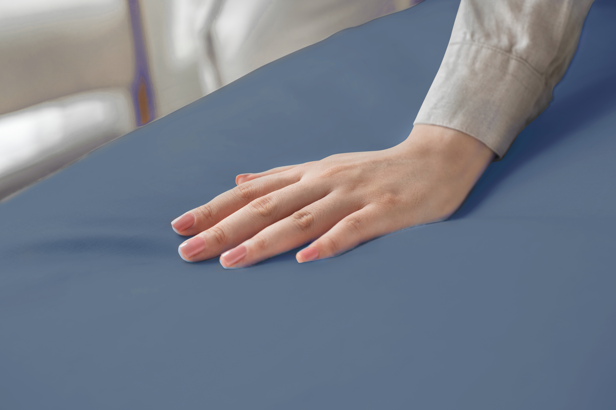 Livessa Pazifikblau Spannbettlaken