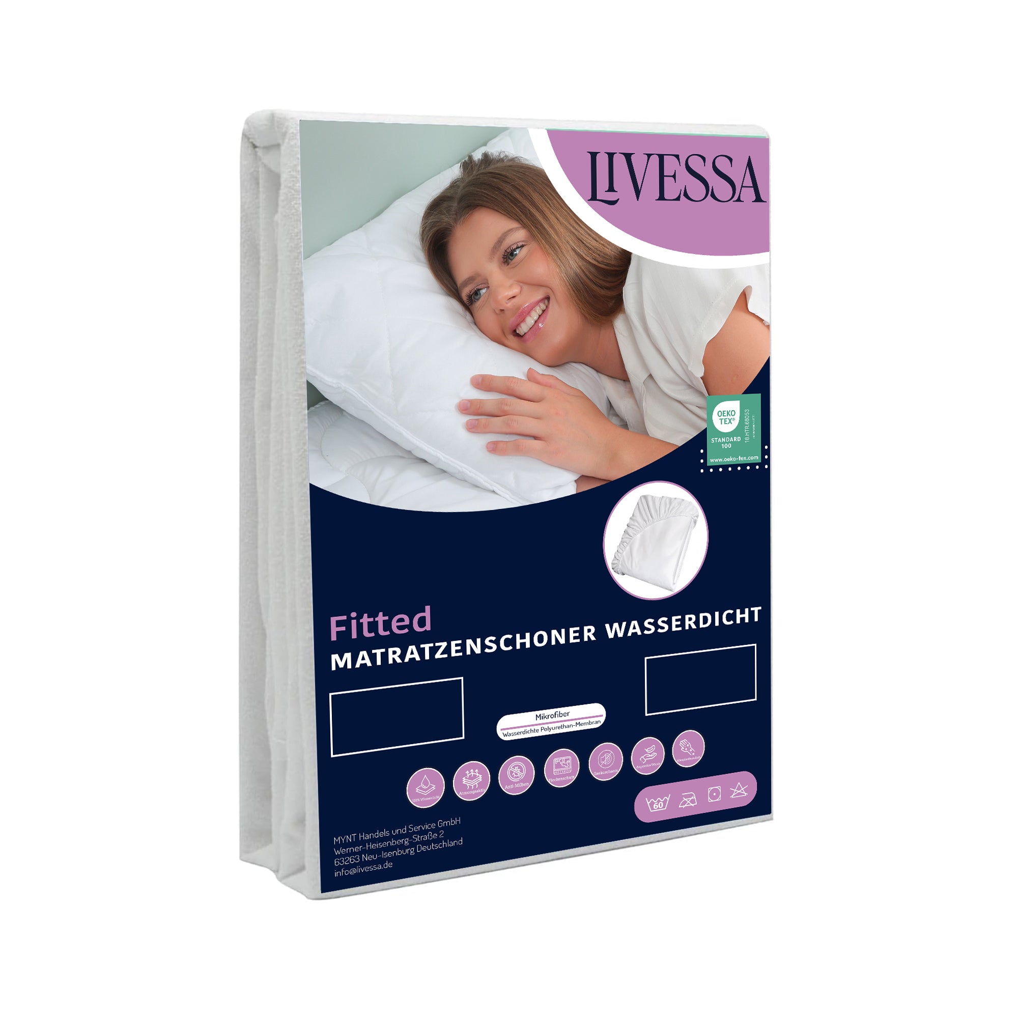 Livessa Fitted-Rundumgummi Matratzenschoner