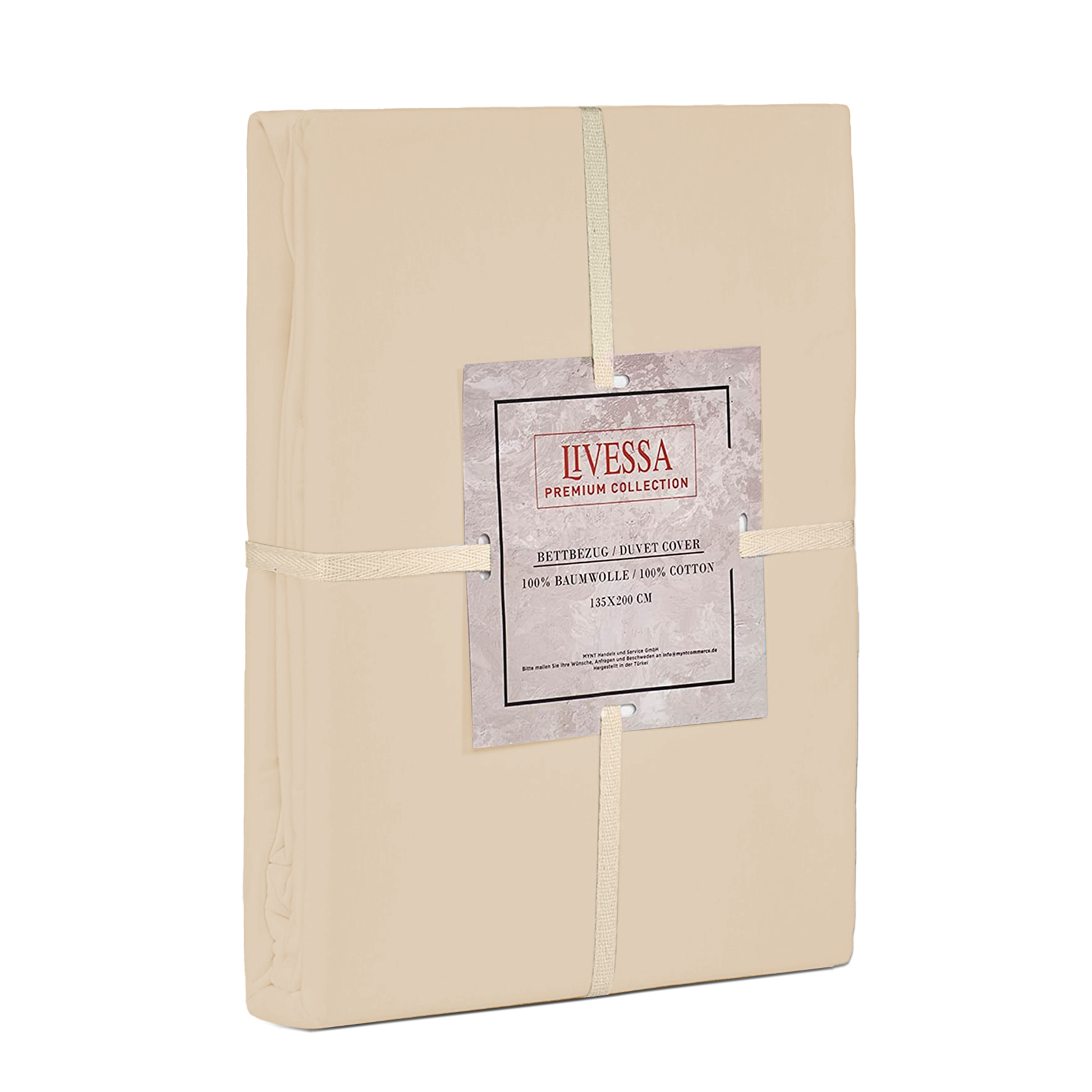 Livessa Creme Bettbezug
