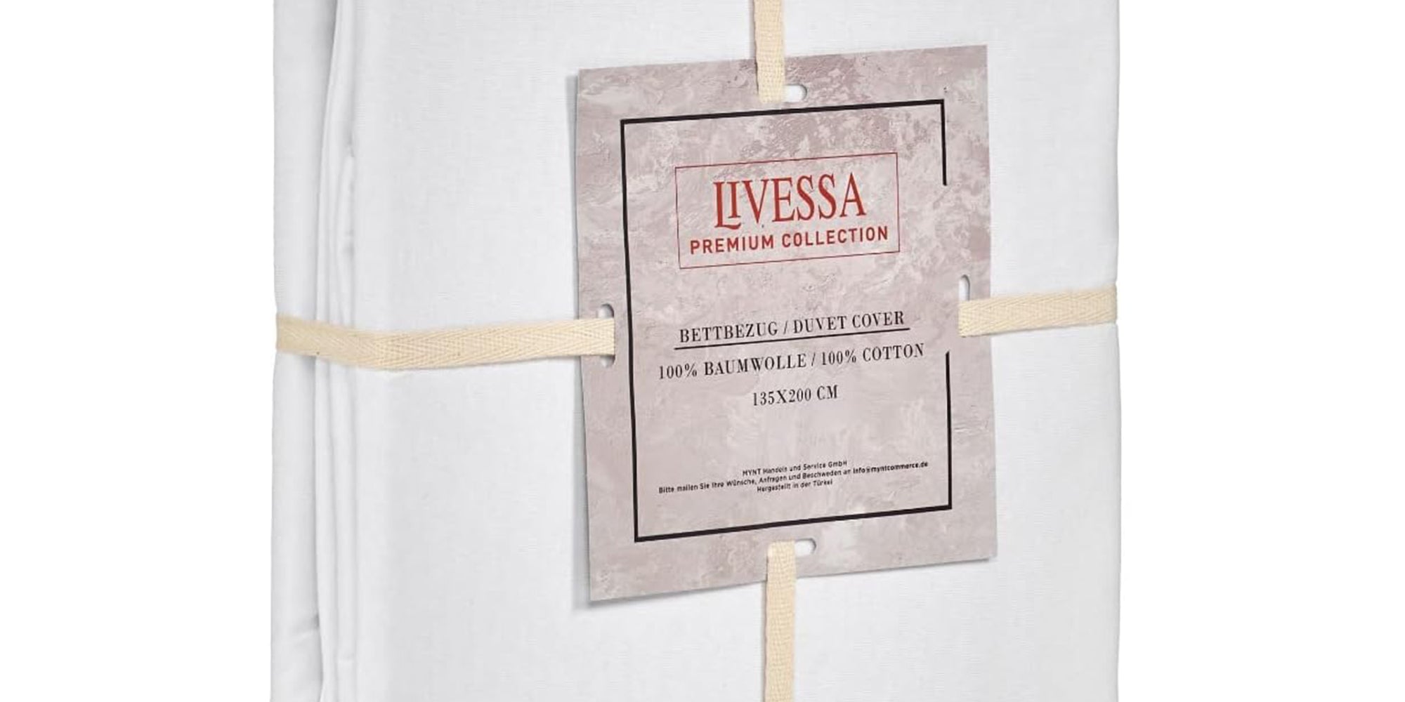 Livessa Weiß Bettbezug-Livessa-Livessa