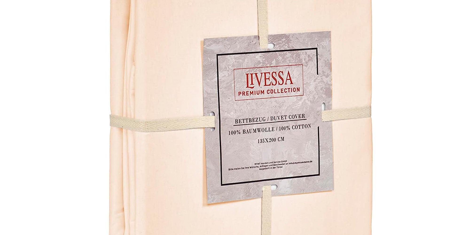 Livessa Beige Bettbezug-Livessa-Livessa