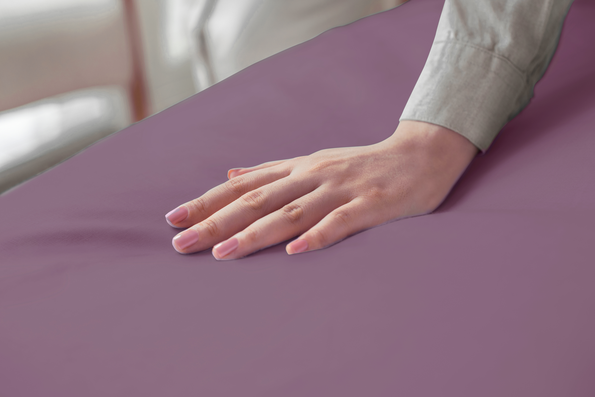 Livessa Pastell-Flieder Spannbettlaken